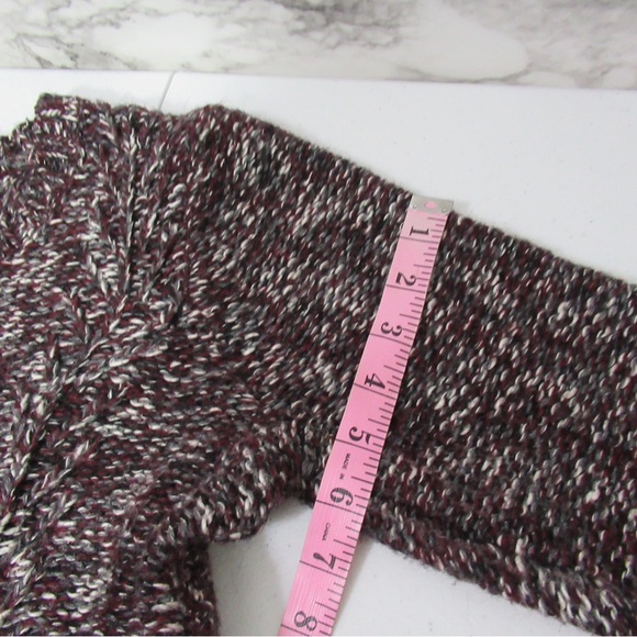 Madewell Marled Side Slit Knit Sweater Size Medium - Picture 11 of 14